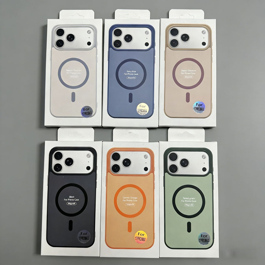 Skin-sensitive color contrast phone case