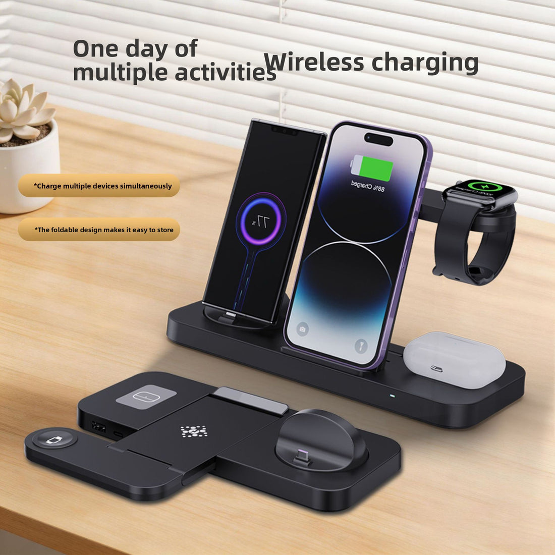 Magnetic wireless charger