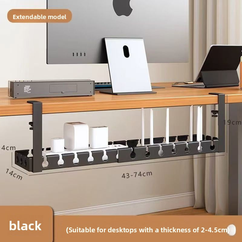 Under Desk Cable Management Organizer