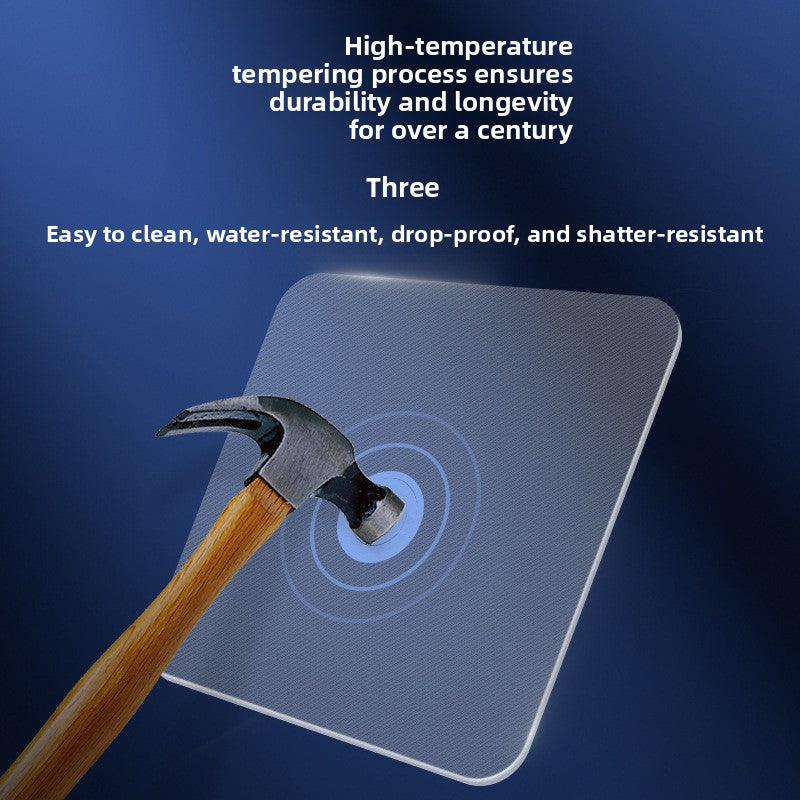 Tempered Glass Gaming Mouse Pad