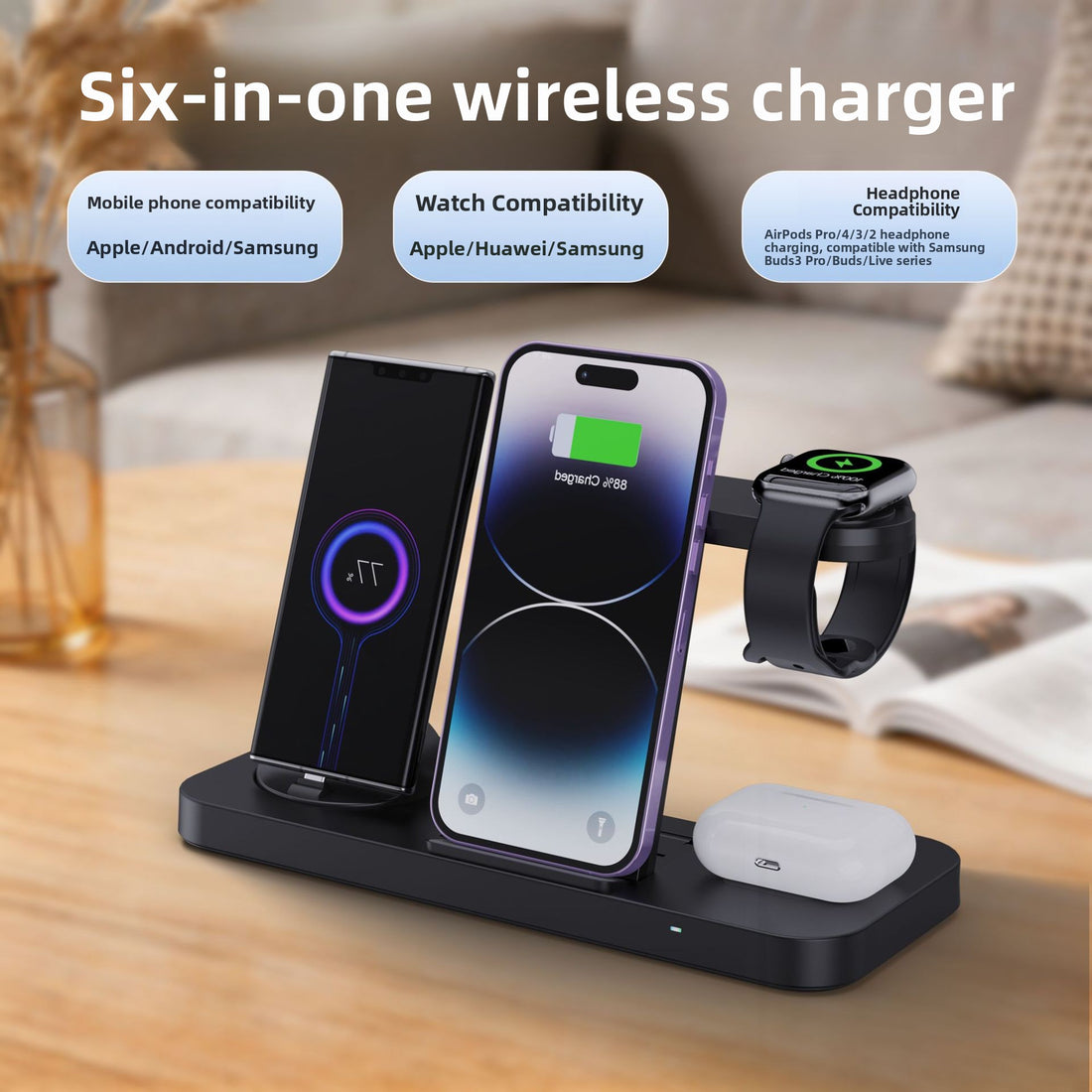Magnetic wireless charger