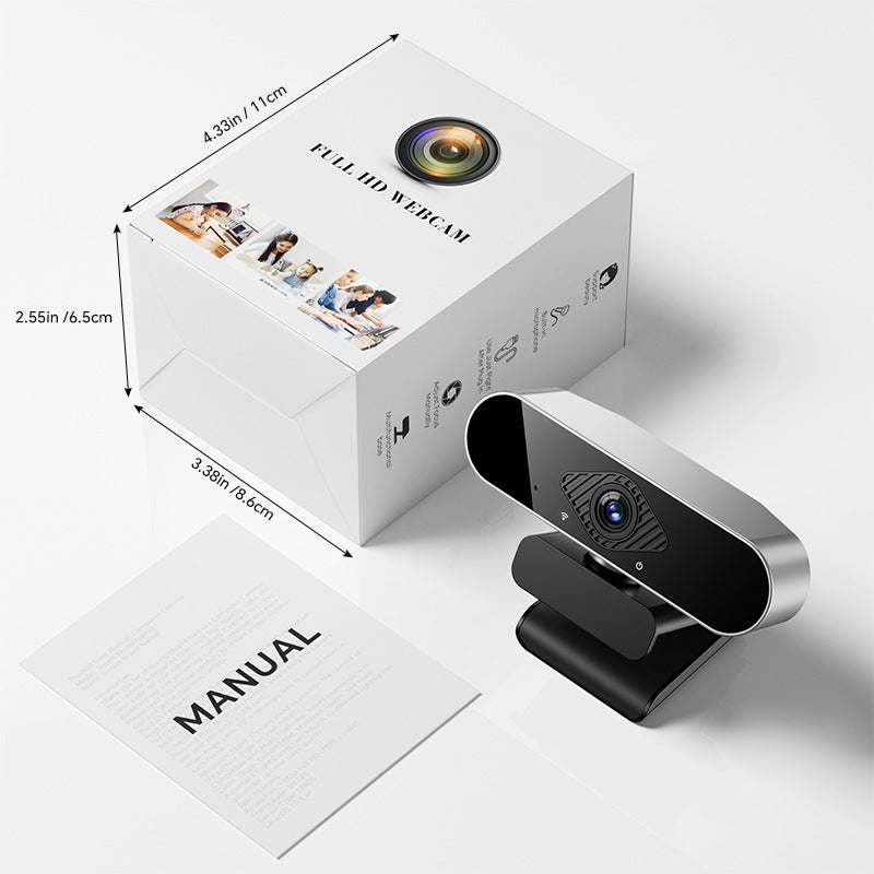 2K HD Webcam with Microphone