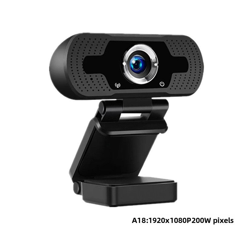 HD 1080P USB Webcam with Built-in Microphone