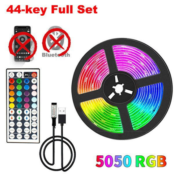USB RGB Bluetooth LED Light Strip with Remote Control