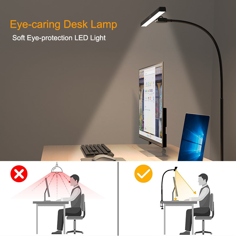Adjustable USB LED Desk Lamp with Eye Protection