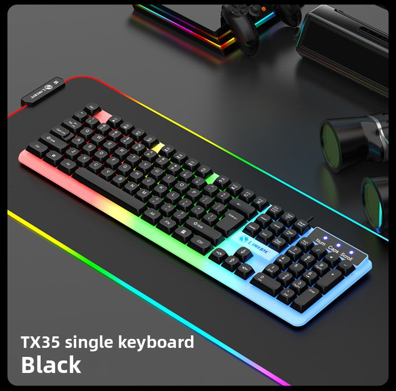 Luminous USB Keyboard and Mouse Combo