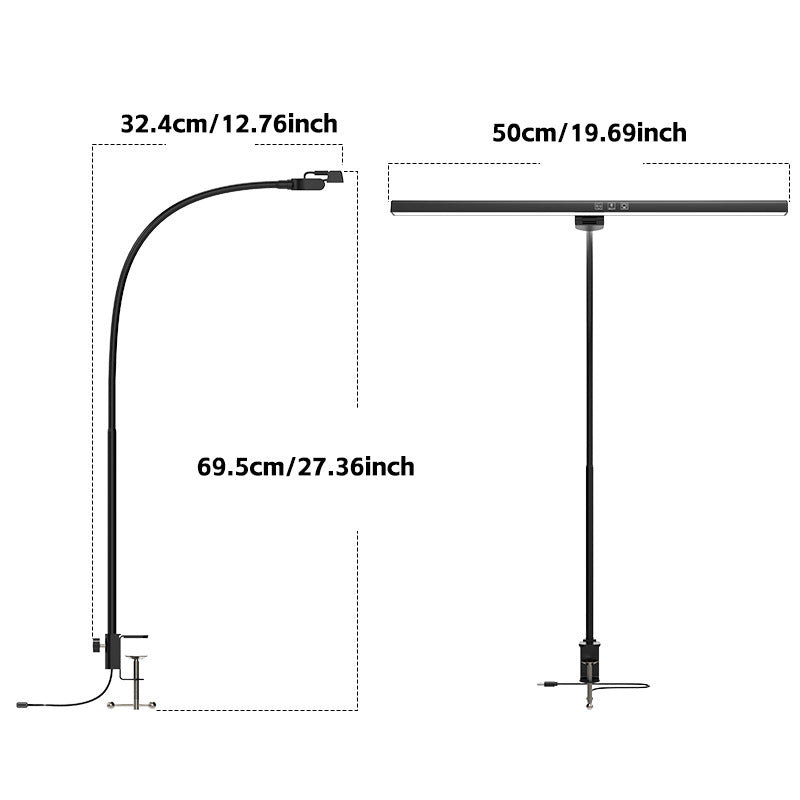 Adjustable USB LED Desk Lamp with Eye Protection