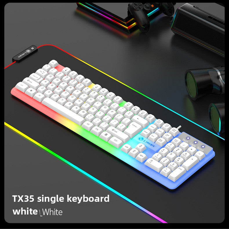 Luminous USB Keyboard and Mouse Combo