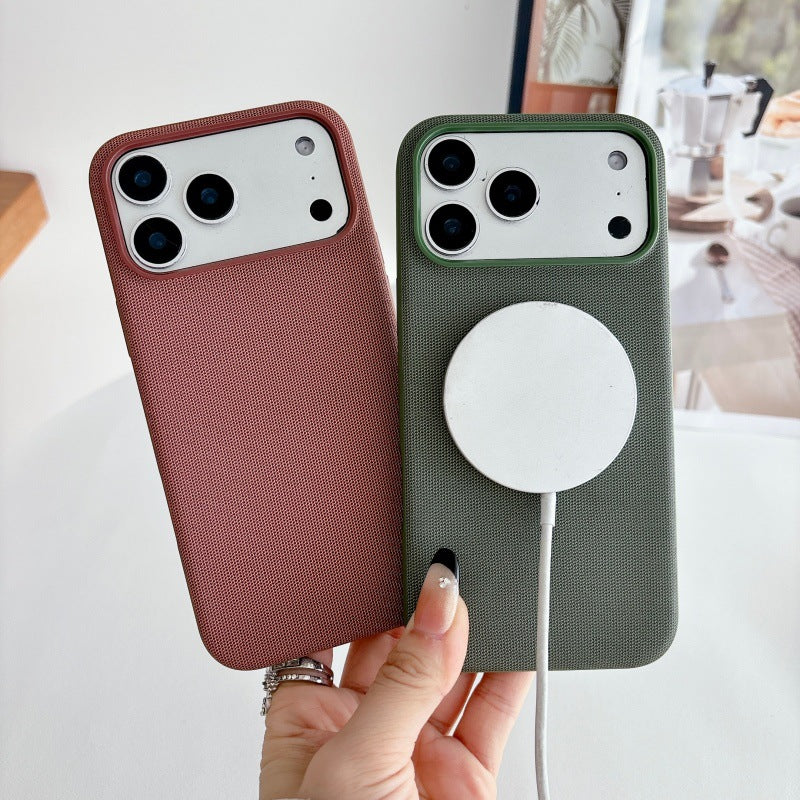 Tech Fabric Magnetic Phone Case for iPhone